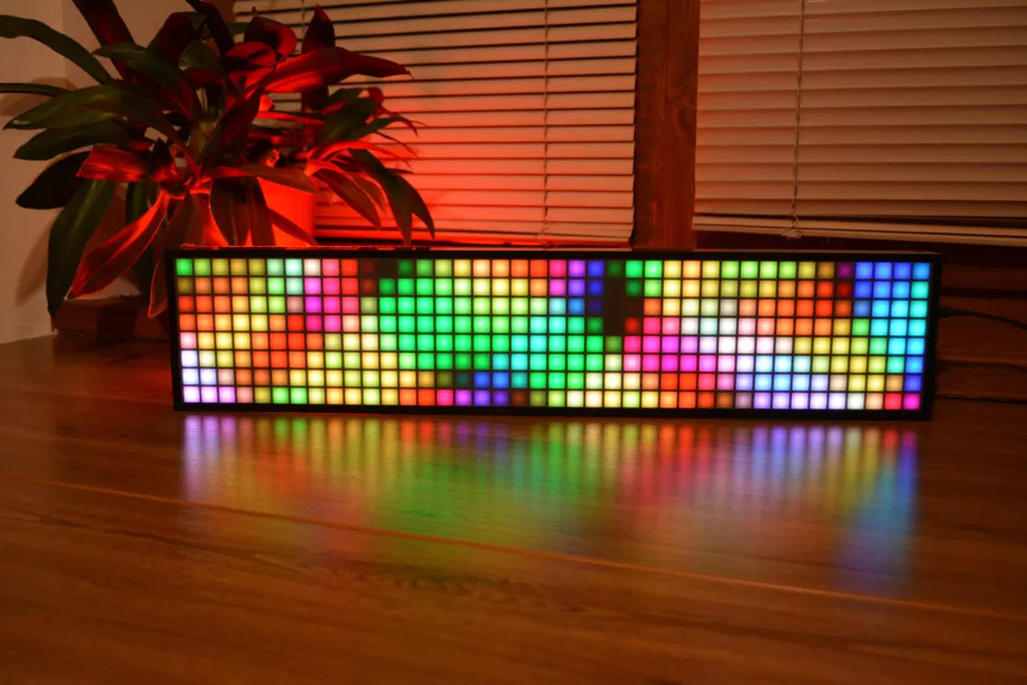 Light Art Panel â Interactive LED Display for Installations & Creative Spaces. Sound-reactive. Emotion-driven. Artist-ready.