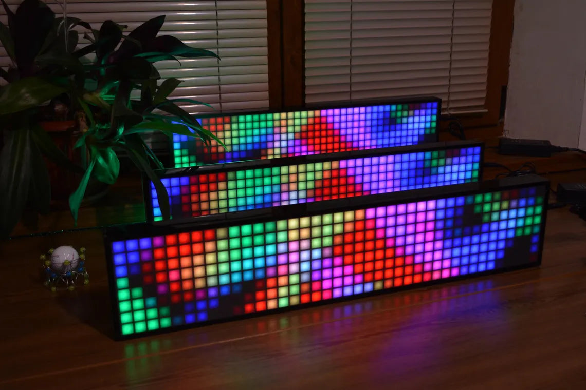 Light Art Panel – Interactive LED Display for Installations & Creative Spaces. Sound-reactive. Emotion-driven. Artist-ready.